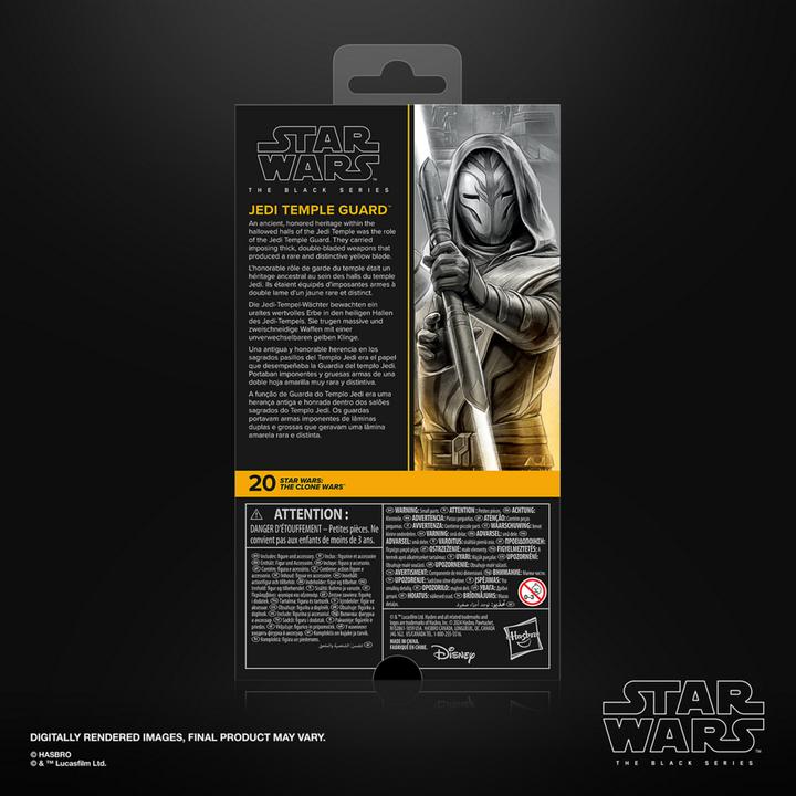 Produktbild Hasbro Star Wars: The Clone Wars Black Series Jedi Temple Guard