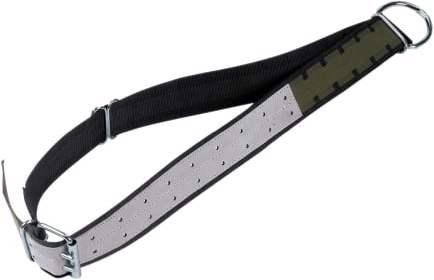 Kerbl Collare 170 x 7 cm con maglia ovale e anello a D (Taglia unica)