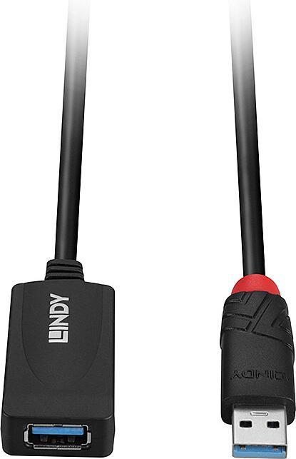 Produktbild Lindy USB 3.0 Aktiv-Verlängerungskabel (5 m, USB 3.0)