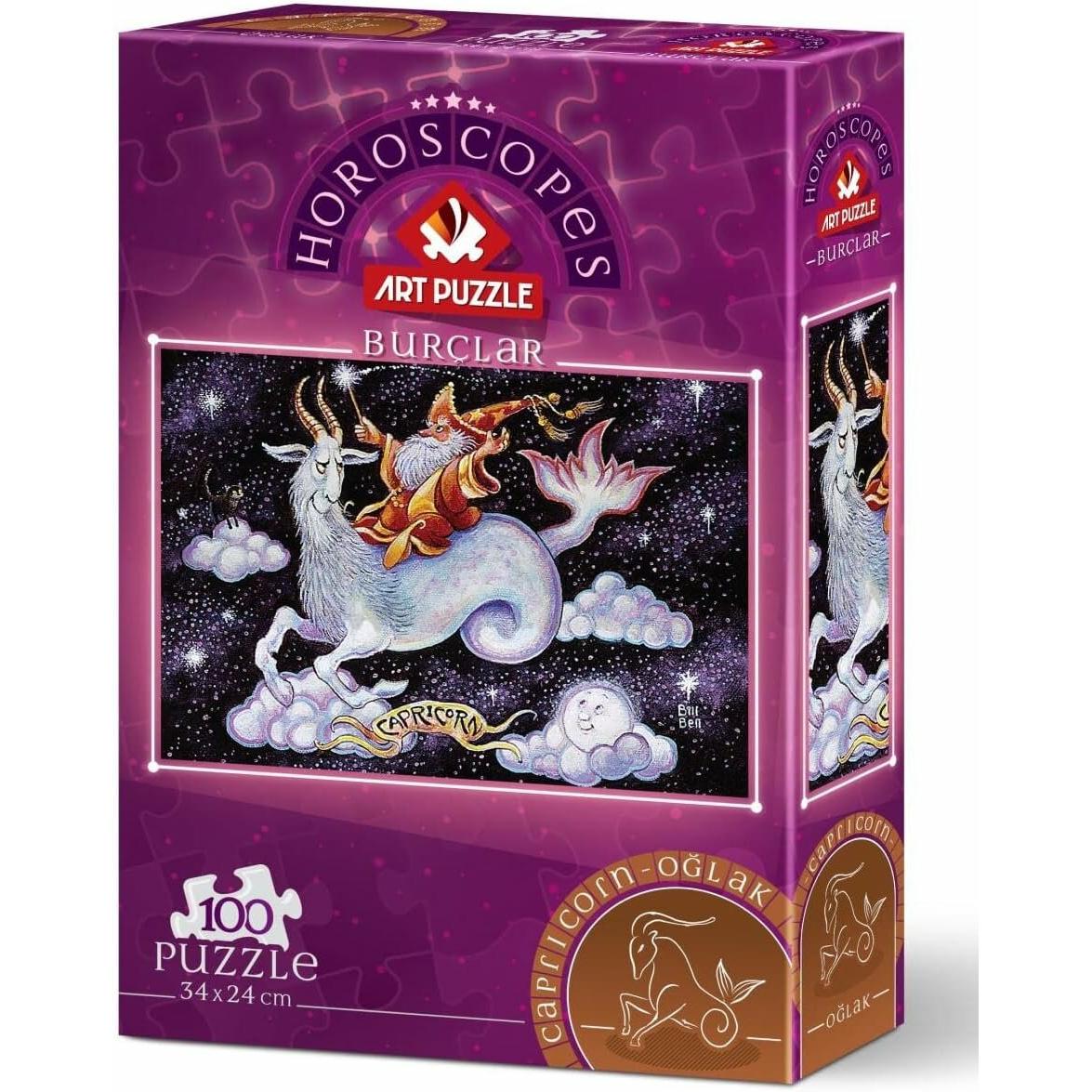 Art Puzzle Puzzle Tierkreiszeichen: Steinbock 100 Teile (100 Teile)