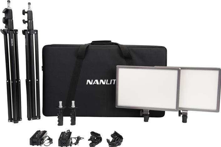 Produktbild Nanlite Lumipad 25 LED 2 Light Kit With Stand And Bag