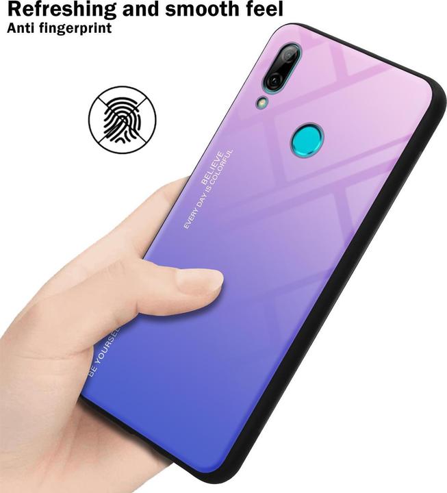 Actual product image Cadorabo TPU 2 colors glass cover (Huawei P Smart (2019))