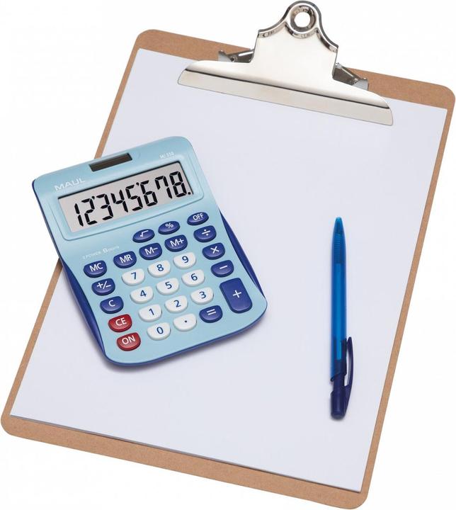Actual product image Maul Calculator MJ550 Junior Blue (Batteries)