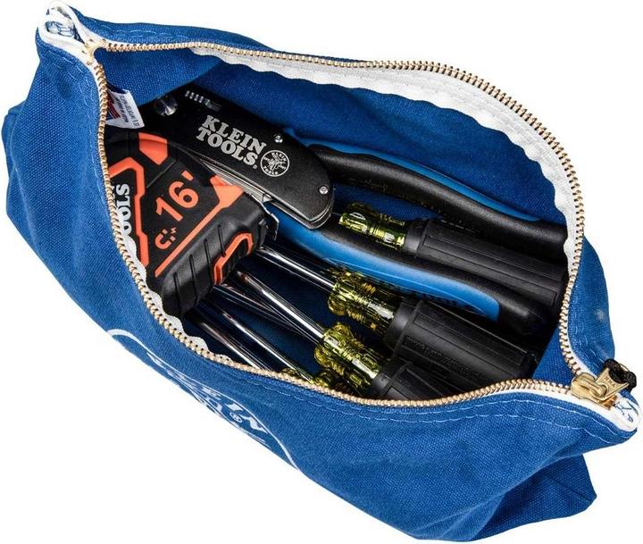Actual product image Klein Tools Zippered pockets 4Pack for tools