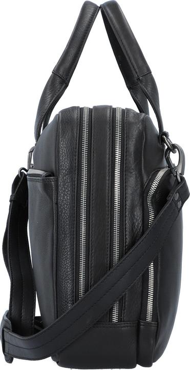 Actual product image Plevier Vintage Larry Aktentasche Leder 40 cm Laptopfach (17.30")