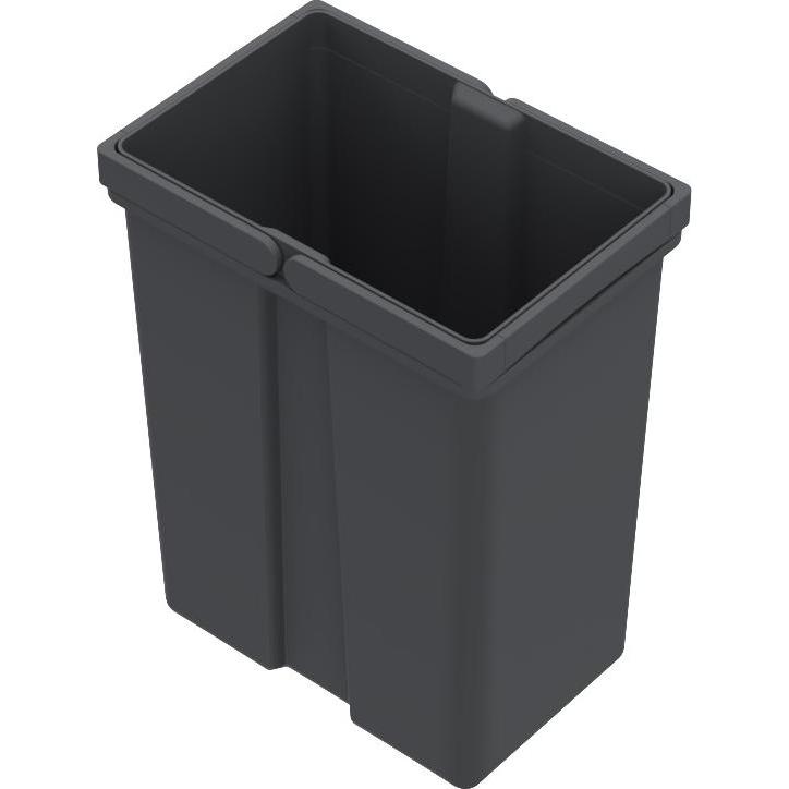 Hettich Eimer anthrazit, Abfalleimer, Grau
