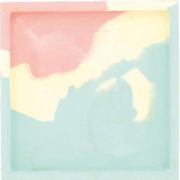Actual product image Jesmonite Square casting mould coaster, 10 cm x 10 cm