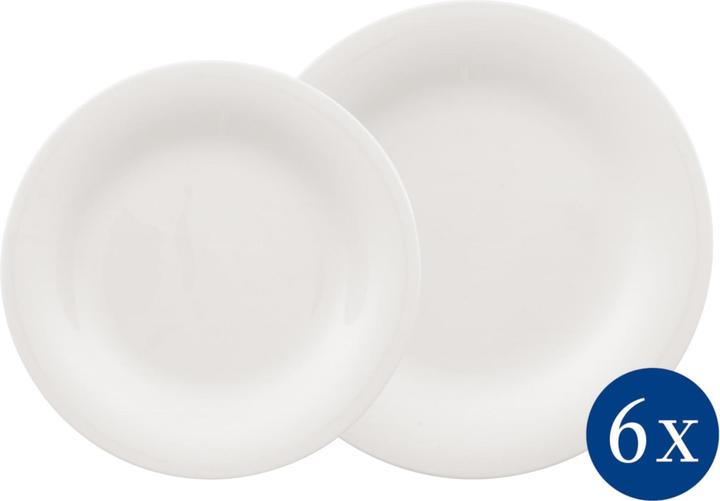 Vivo by Villeroy & Boch Teller Set 12tlg. EC Essential White (12 Stück)