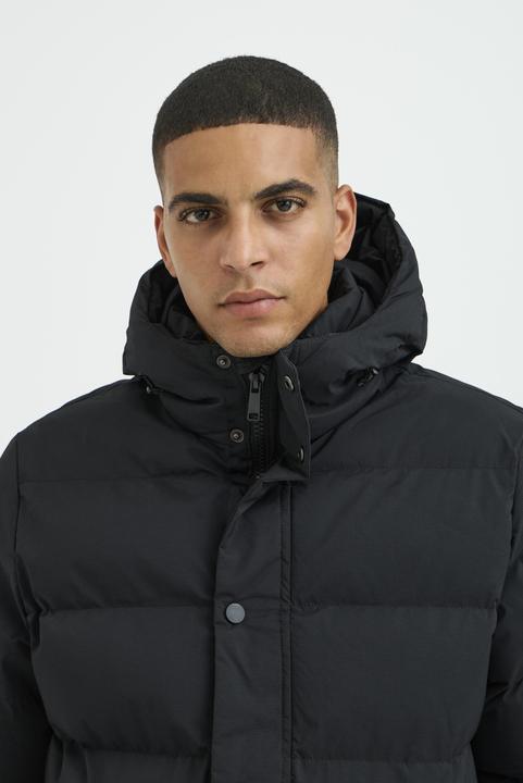 Actual product image Blend Buttoned hooded puffer jacket with pocket (XXL)