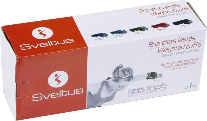 Productafbeelding Sveltus Gewichtsmanchetten (2 x 1 kg)