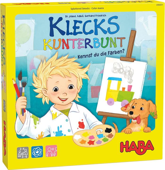 Produktbild Haba Klecks Kunterbunt (Deutsch, Niederländisch, Französisch, Englisch, Italienisch)