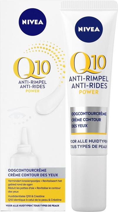 Actual product image NIVEA Q10power - 15 Ml - Eye Contour Cream (Eye Care Cream, 15 ml, Day)
