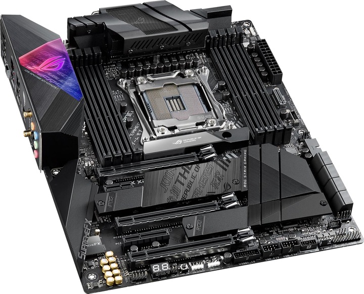 Produktbild ASUS ROG Strix X299-E Gaming II (LGA 2066, Intel X299 Express, E-ATX)