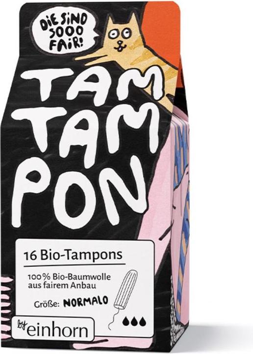 Einhorn Condoms Tampons bio NORMALO (16 x, Normal)