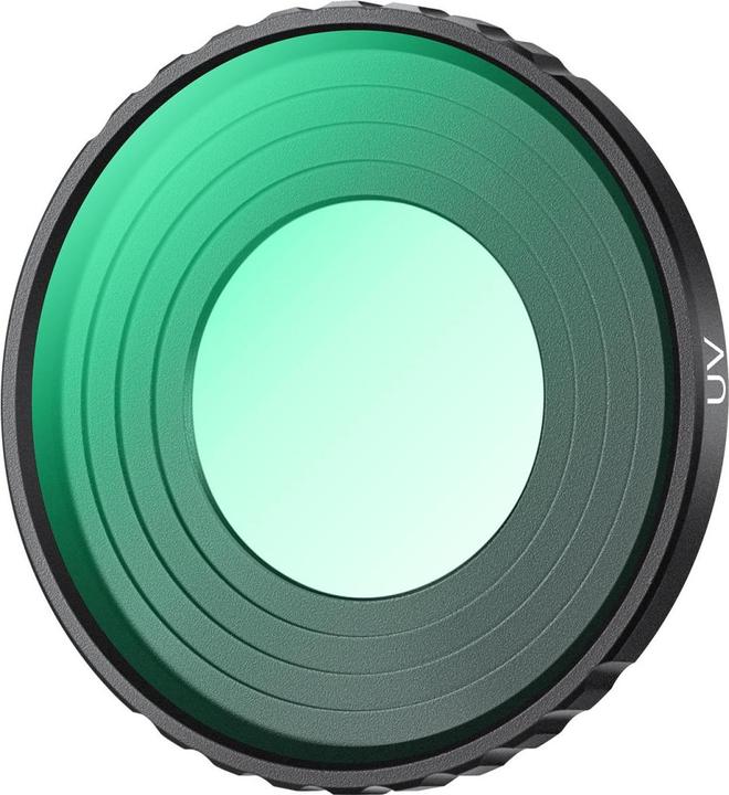 Produktbild K&F Concept UV, HD, Anti-Reflection Green Coating, Waterproof and Scratch Resistant on One Side, For Osmo Action (Osmo Action 4)