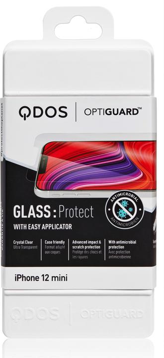 Actual product image QDOS Optiguard Glass Protect (1 Piece, Apple iPhone 12 mini)