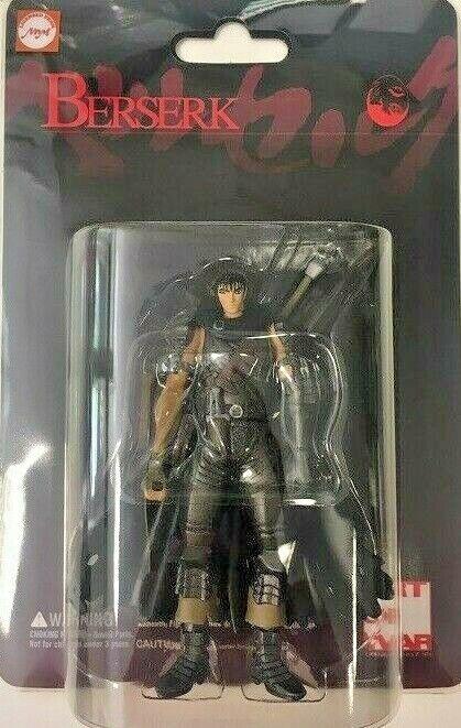 ToyBiz Berserk Guts Black Swordsman Gatsu Mini Action Figure 10cm