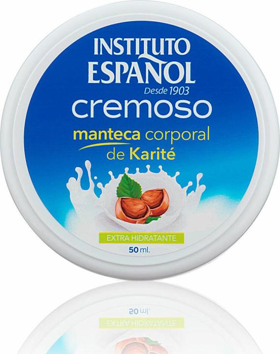 Actual product image Instituto Español Manteca Corporal Cremosa 50 ml (Body cream, 50 ml)