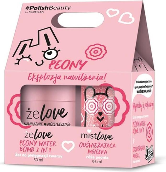 Produktbild Floslek ŻELOVE Peony (Gesichtspflege Set)