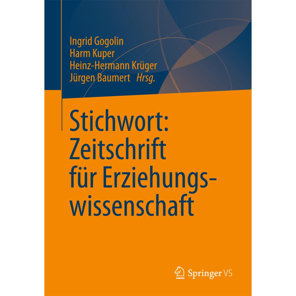 Stichwort: Zeitschrift für Erziehungswissenschaft, Fachbücher von Jürgen Baumert, Harm Kuper, Ingrid Gogolin, Heinz-Herm...
