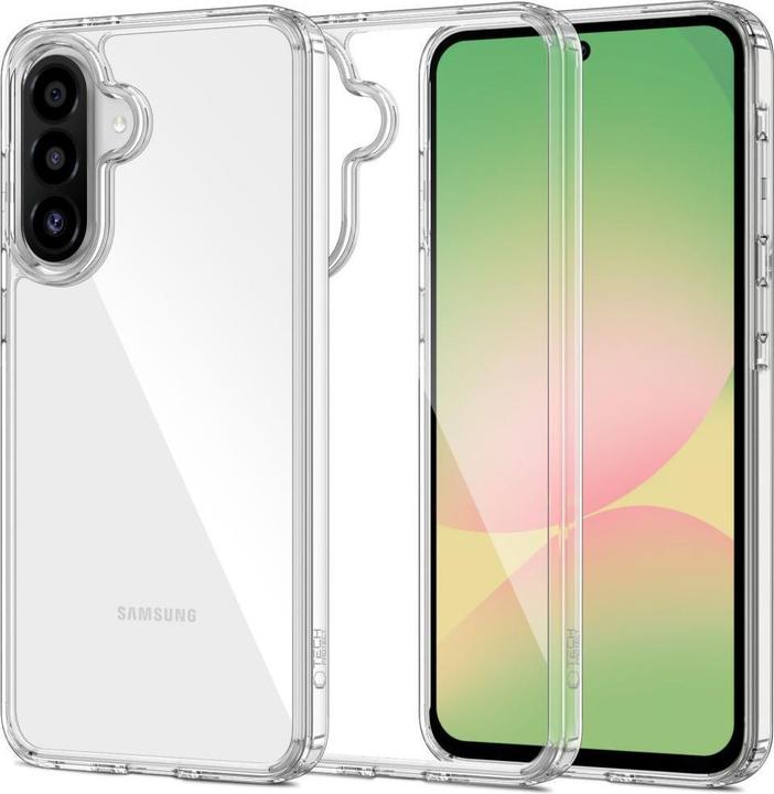Actual product image Tech-Protect FlexAir Hybrid Case for Samsung Galaxy A36 5G - Transparent (Samsung Galaxy A36)