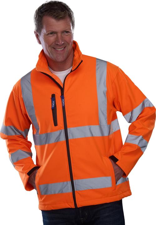 Produktbild Yoko Softshelljacke hohe Sichtbarkeit (XL)