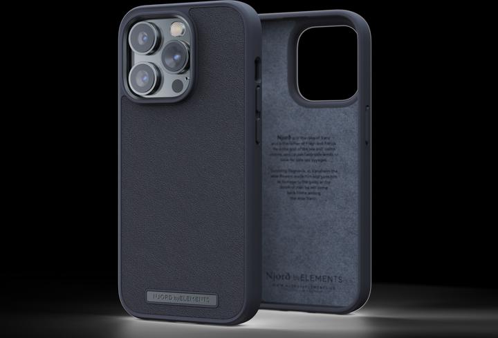 Produktbild Njord Genuine Leather Case Iphone 14 (Apple iPhone 14 Pro)