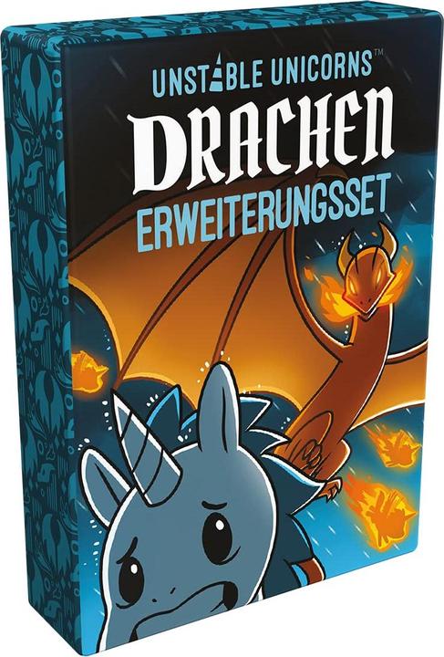 Unstable Games Unstable Unicorns - Dragons, for 2-8 players, from 8 years (EN expansion) (German)