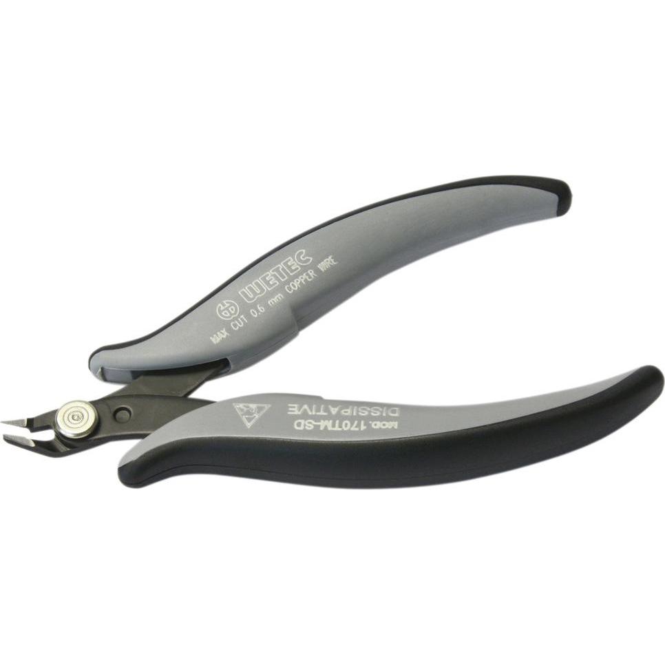 Wetec, Bolzenschneider + Seitenschneider, Micron-Shear 170TM, ESD-Griffe (130 mm)