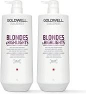 Produktbild Goldwell Dualsenses Blondes & Highlights (1000 ml, Flüssiges Shampoo)