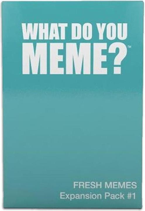 Image du produit Hutter What Do You Meme - Fresh Memes (Anglais, 3 - 20 Joueur)