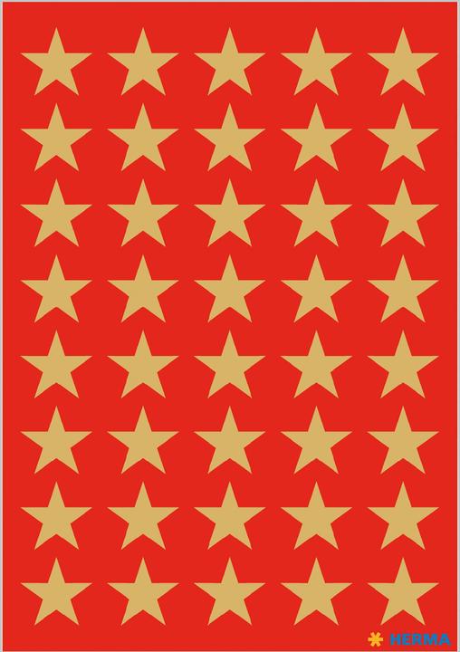 Produktbild HERMA Sticker Sterne