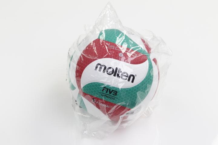 Produktbild Molten Europe Volleyball Flistatec (Grösse: 5, Farbe: 001 weiss/rot/grün) (5)