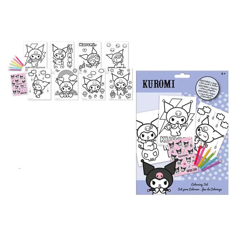 Hello Kitty Kuromi Malset Mit Aufklebern