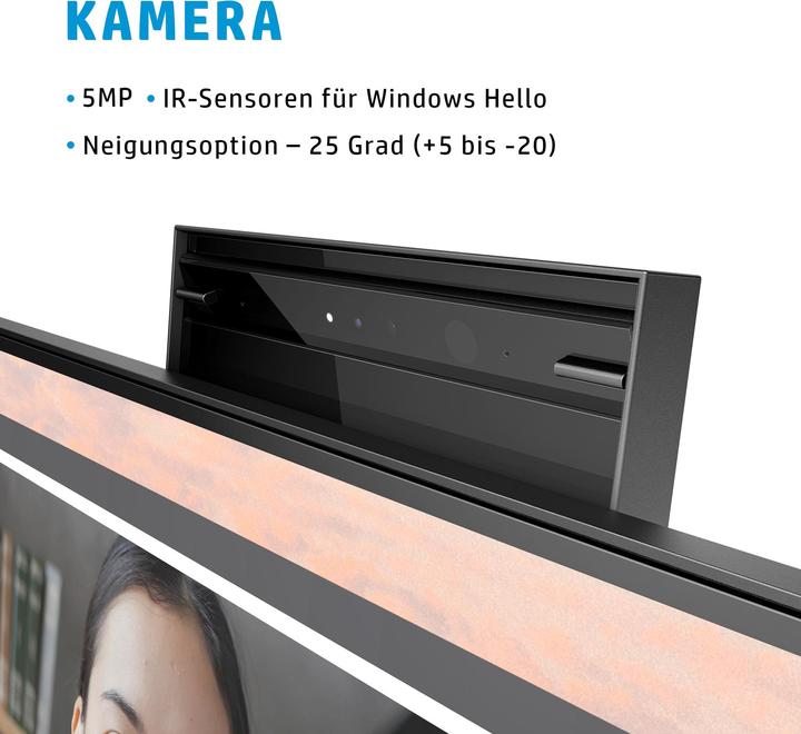 Actual product image HP E24mv G4 (1920 x 1080 pixels, 23.80")