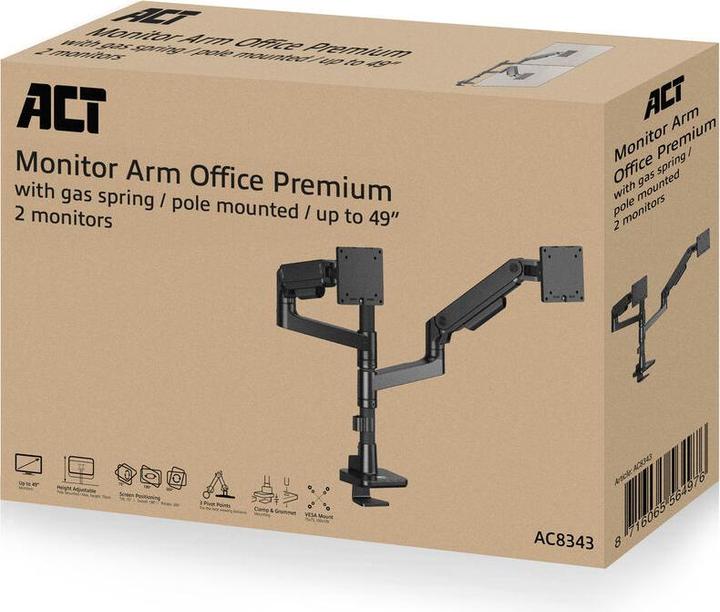 Actual product image ACT AC8343 (Table, 49", 10 kg)