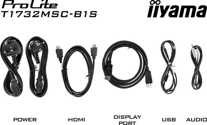 Image du produit iiyama Dis Public 17 T1732MSC-B1S TOUCH (1280 x 1024 pixels, 17")