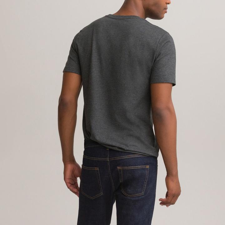 Produktbild La Redoute Collections T-Shirt mit V-Ausschnitt (M)