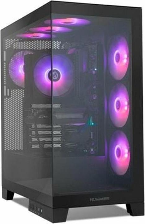 Actual product image Nox Hummer Glock Black (ATX, ITX, mATX)