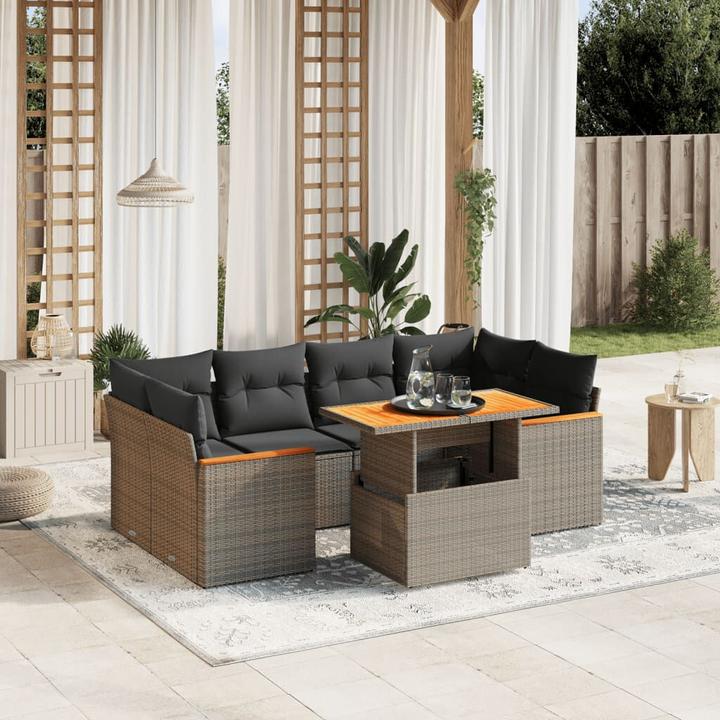 Actual product image vidaXL Garten Sofagarnitur