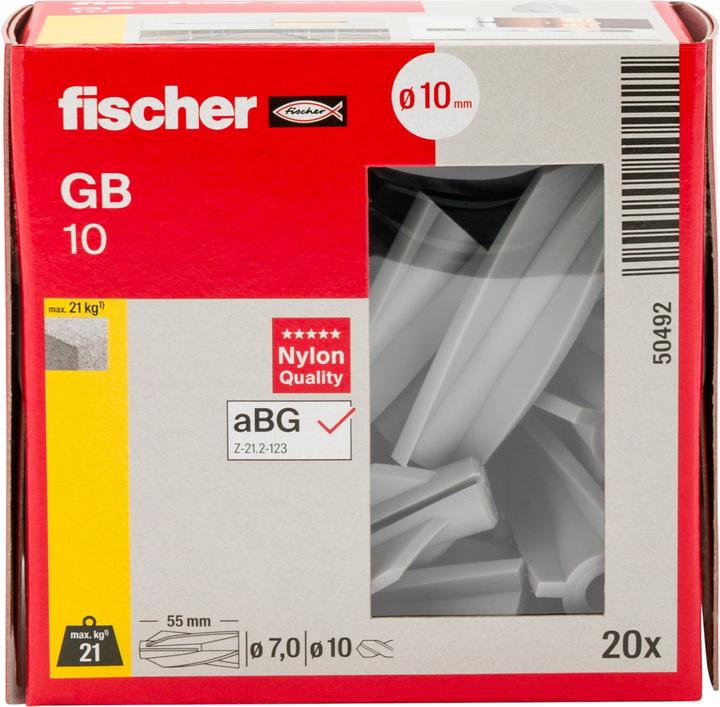 Produktbild Fischer Gasbetondübel GB 10