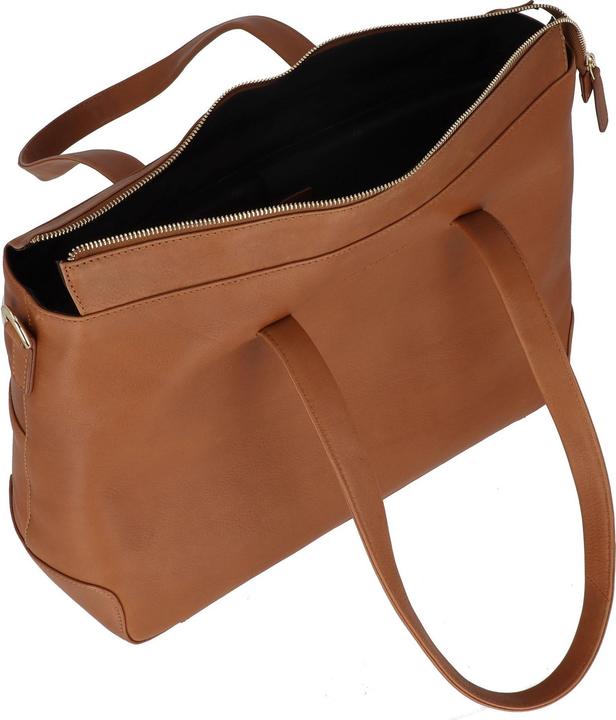 Actual product image Plevier Edge briefcase RFID protection leather 40 cm laptop compartment (15.75")