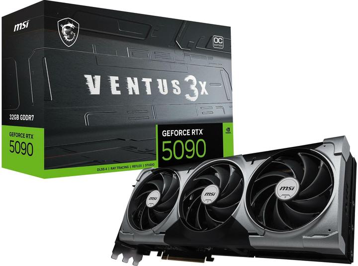 Actual product image MSI GeForce RTX 5090 VANGUARD SOC (32 GB)