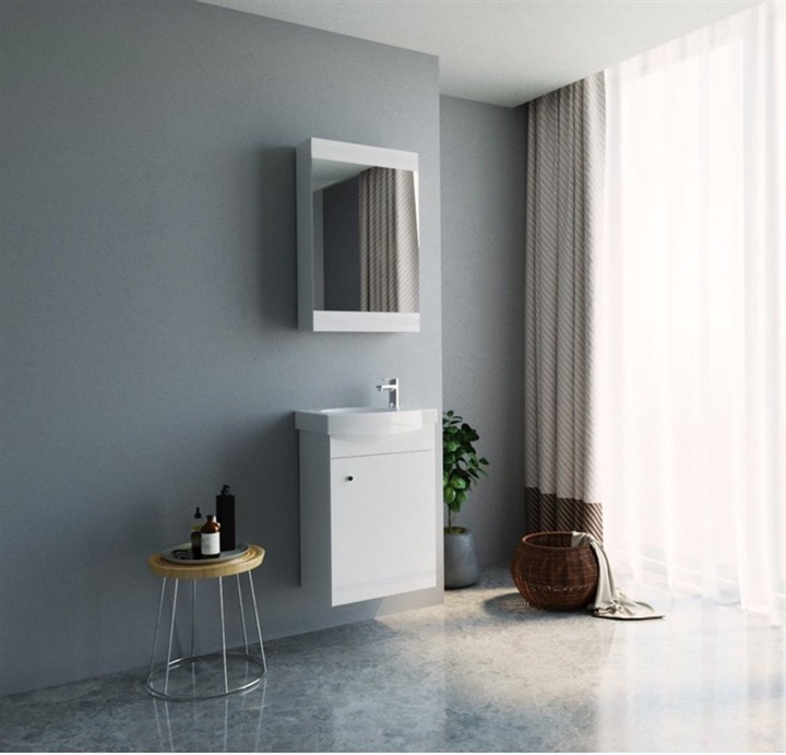Produktbild Cabinet With Washbasin Sa40 White