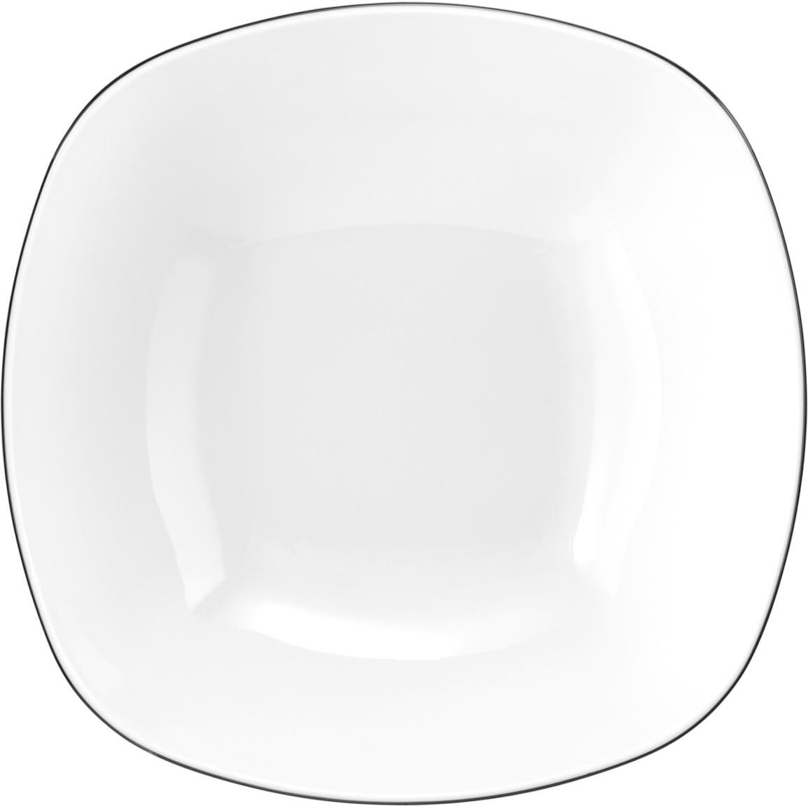 Thumbnail - Seltmann Lido Black Line Schüssel, Schüssel + Schale, Weiss