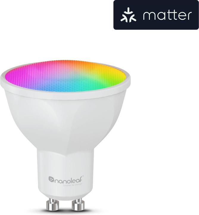 Nanoleaf Essentials Smart GU10 WiFi LED-Leuchte (GU10, 400 lm, G)