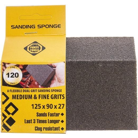 Forte tools, Schleifmittel, GRINDING SPONGE 125X90X27 M