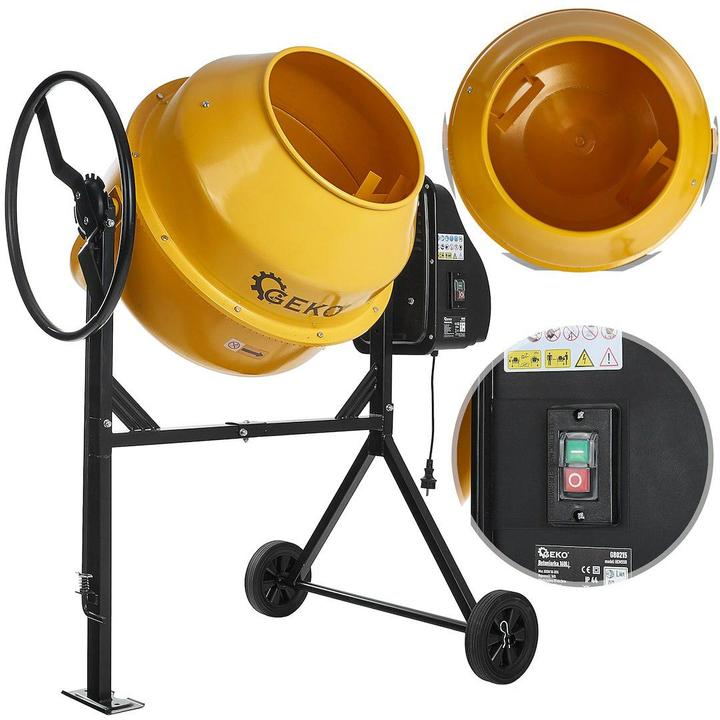 Actual product image GEKO Betonmischer 160L 800W