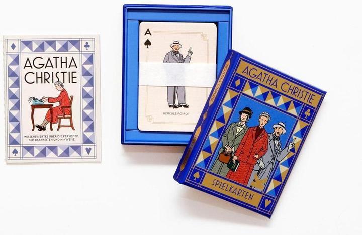 Actual product image Agatha Christie Playing Cards (German)