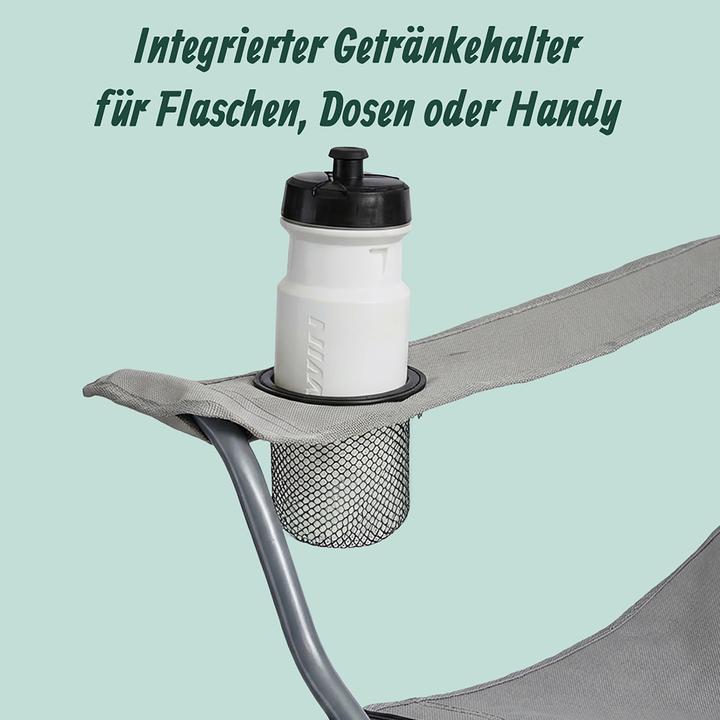 Produktbild Relaxdays 2x Campingstuhl